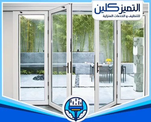 شركة تركيب ابواب اكورديون خشب​ بجدة