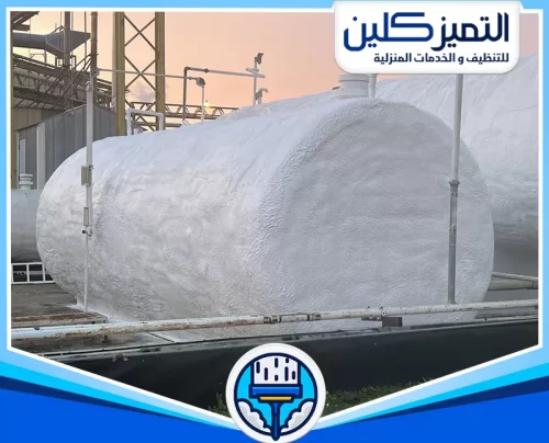 عزل خزان الماء العلوي في بجدة